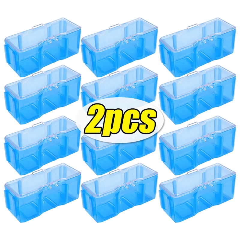 Plastic Models Car Display Case Box Transparent Mini Empty Container Boxes For Small Parts Organizers DIY Assembly Storage Box