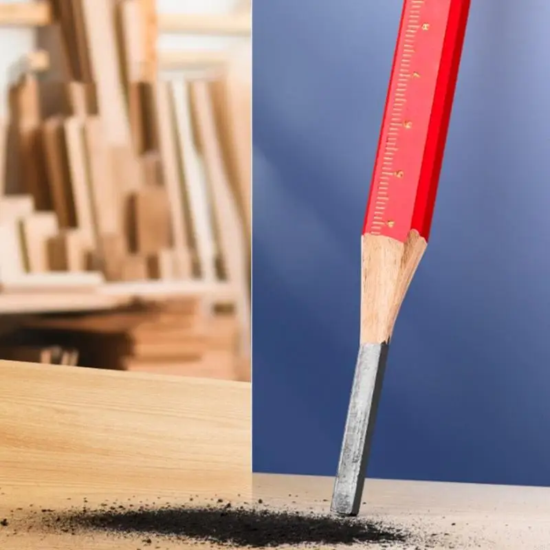 

12 Pcs Woodworking Pencils Carpenter Pencils Octagonal Pencil Woodworking Marking Pencils Construction Pencils 896C
