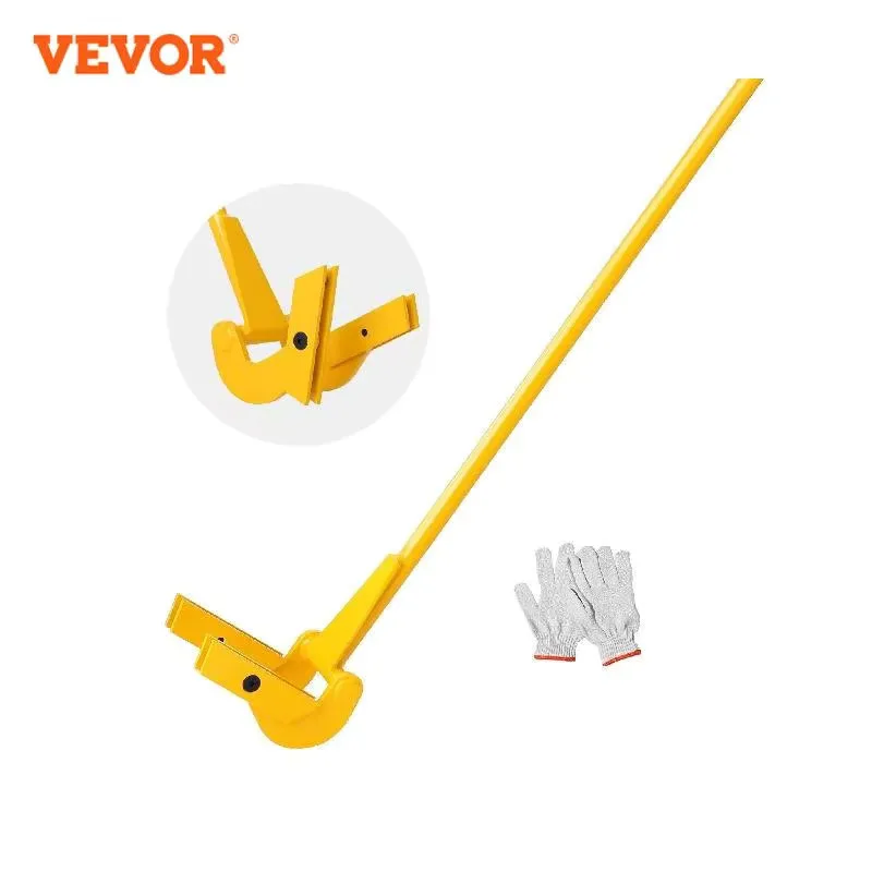 

VEVOR Pallet Pry Bar Buster Carbon Steel Heavy Duty Deck Wrecker Demolition Wood Pallet Tool Breaker for Efficient Board Removal