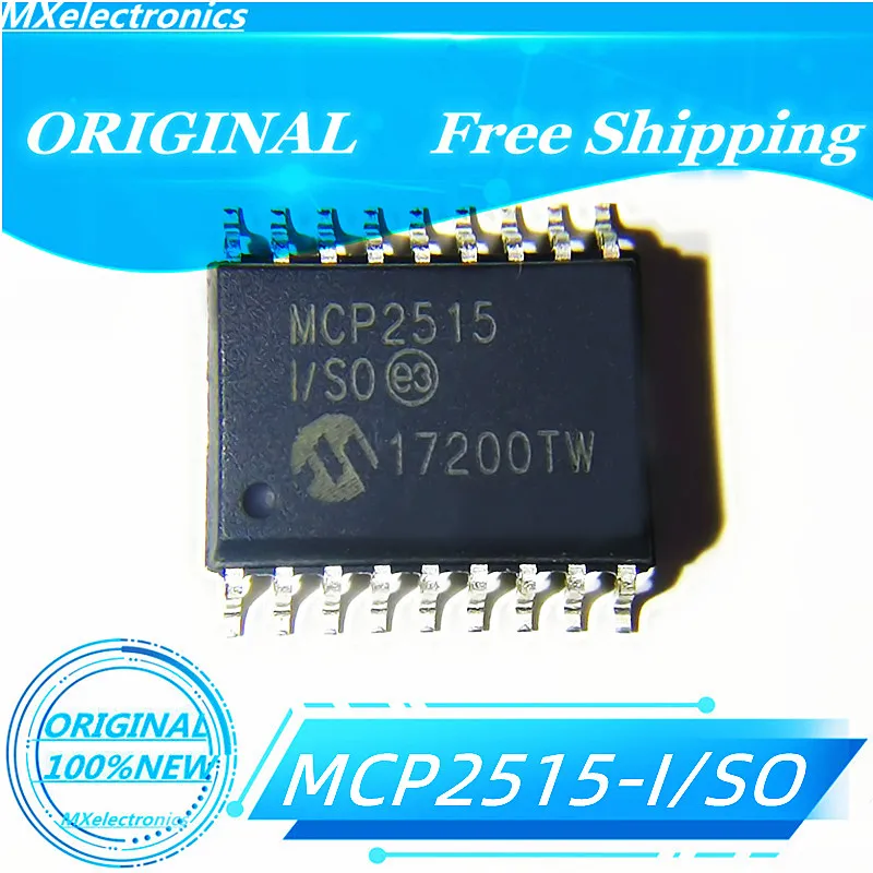 2PCS-10PCS 100%NEW MCP2515-I/SO MCP2515 SOP18 Without ESD Protection