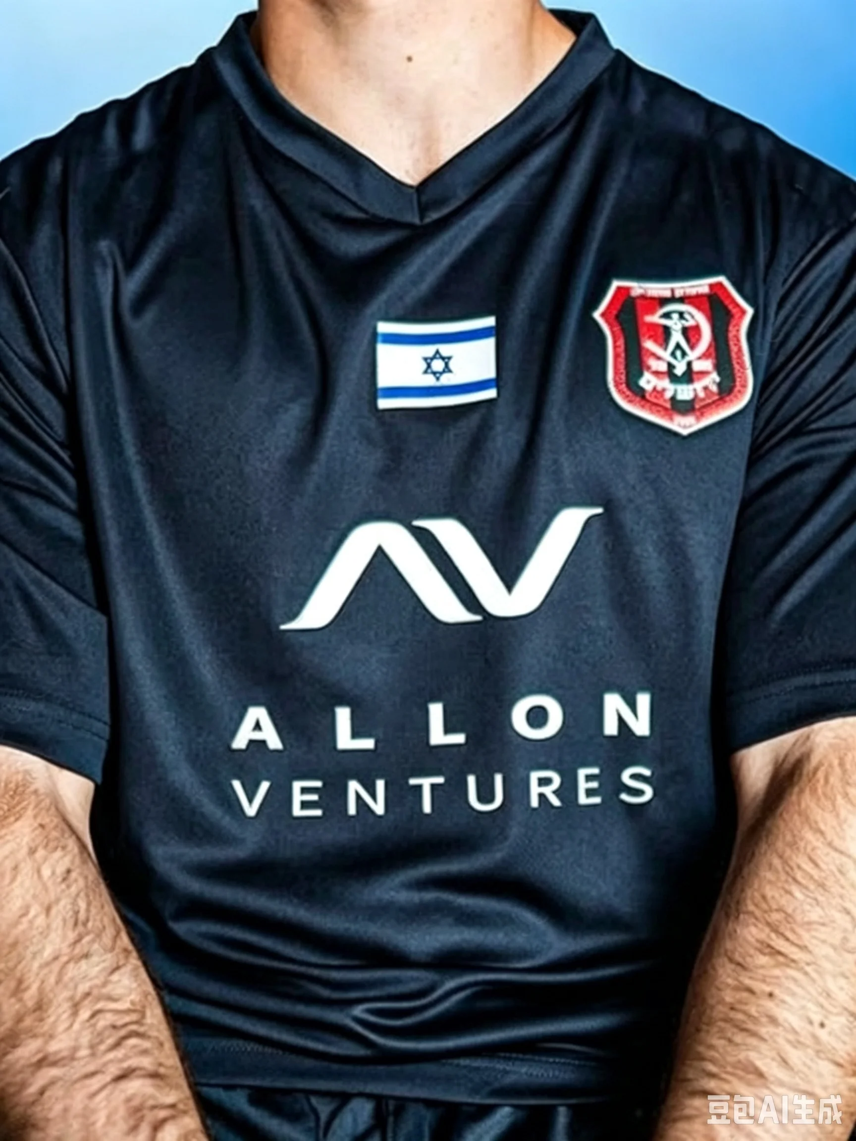 Sommer Neue Herren Fußballtrikots Radsport-Sporttrikots Hapoel Jerusalem Heim- und Auswärtstrikots Erwachsenen-Team-Uniform Familien-Set – Detail 5