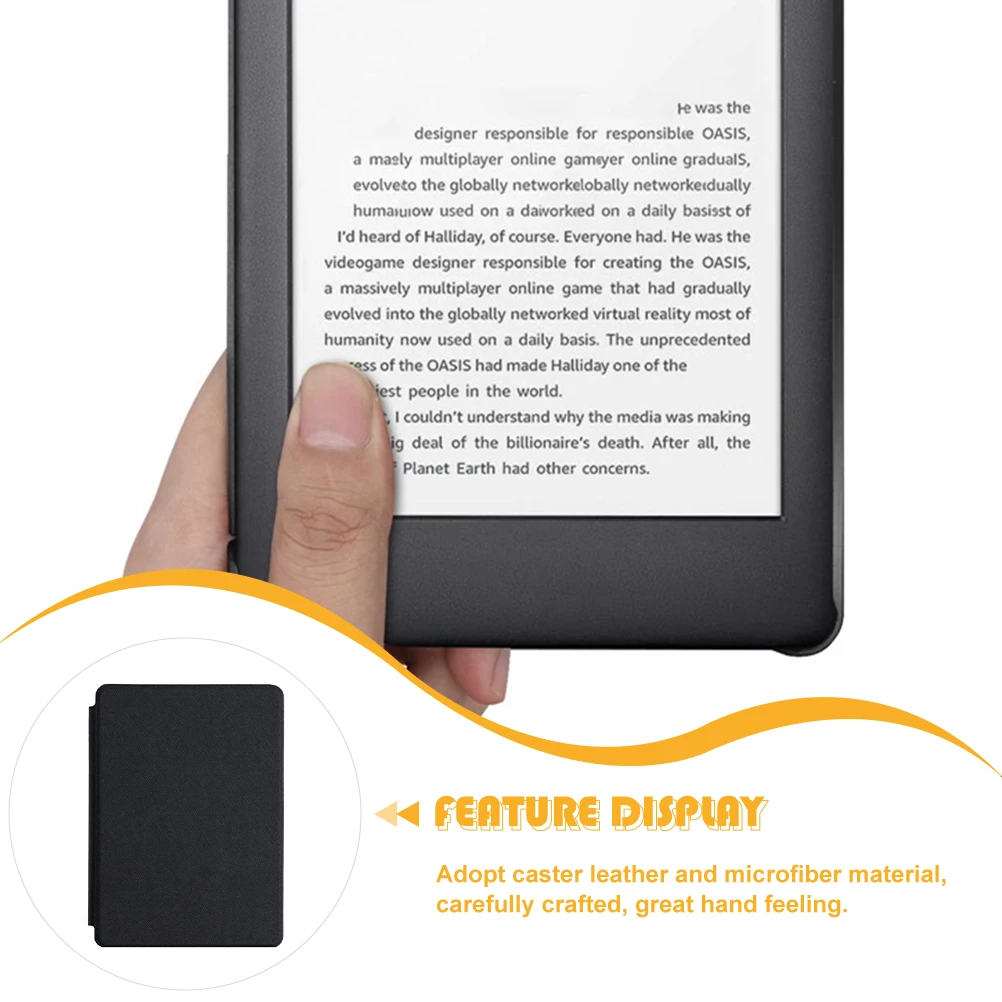

Ultra-Thin Protective Cover For E-Reader Ebook Reader Case SHELL Compatible With Paperwhite 3 2 1 Microfiber