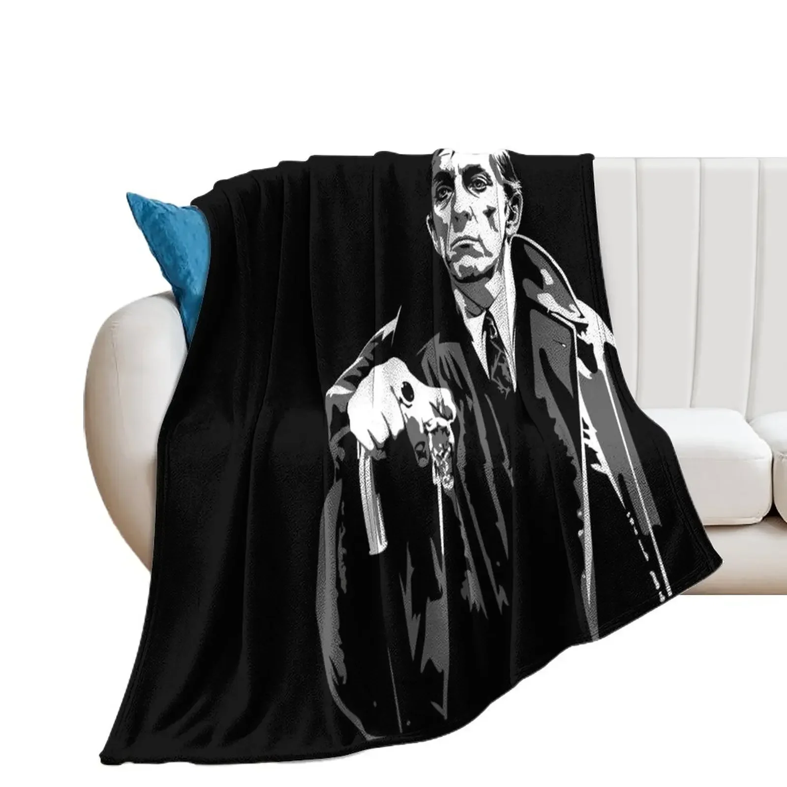 

Dark Shadows - Barnabas Collins 2 Throw Blanket Vintage Blankets Sofas Of Decoration Thin Polar Blankets