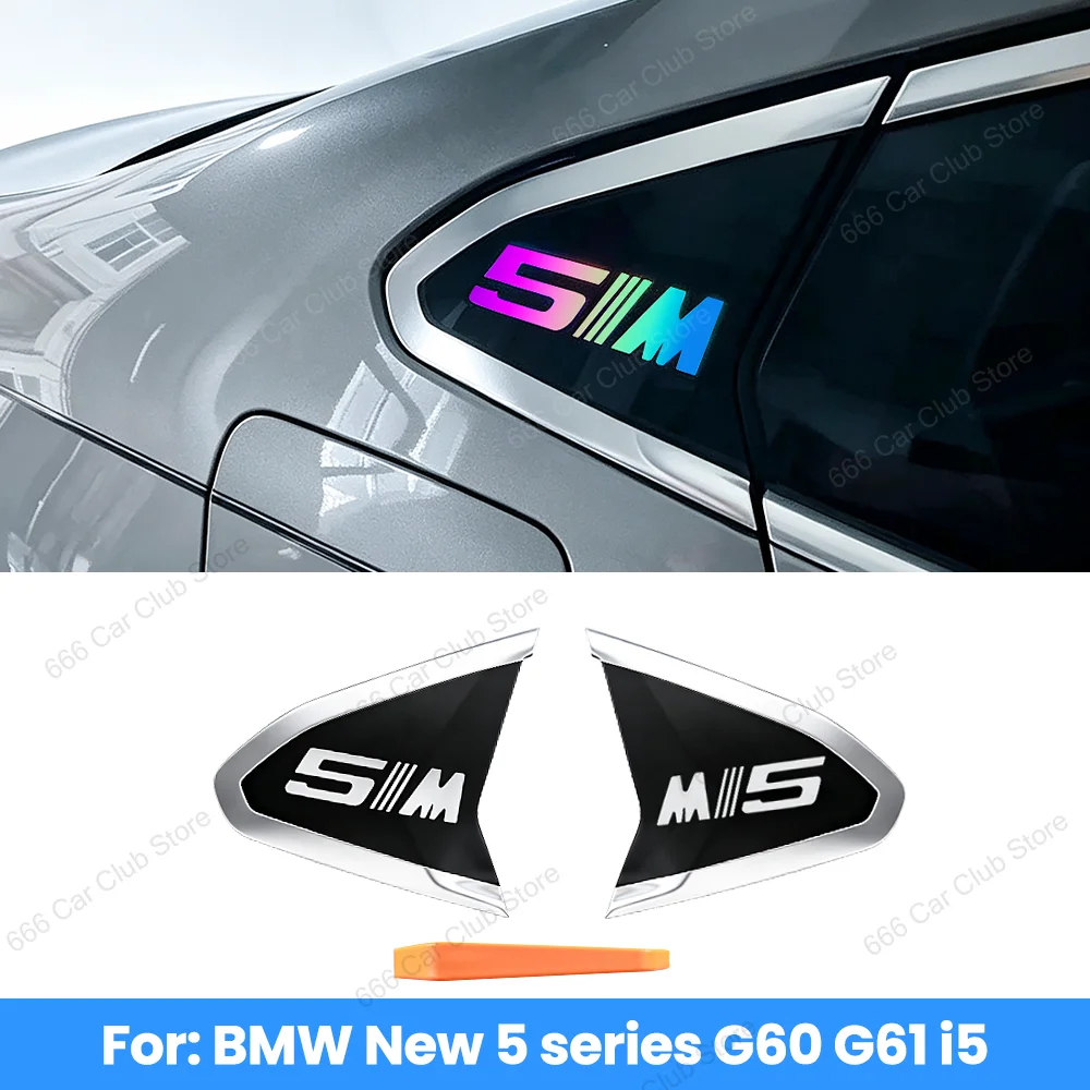 15 Color Rear Triangle Ambient light For BMW New 5 series G60 G61 i5 Car External Modification Plug And Play Accessories