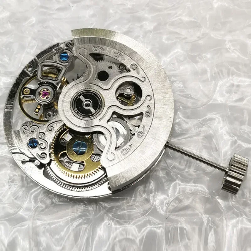 Hollow Mechanical Automatic Skeleton Watch Movement Hangzhou 2189 Movement Watch Repair Tool Parts Watchmakers Tools