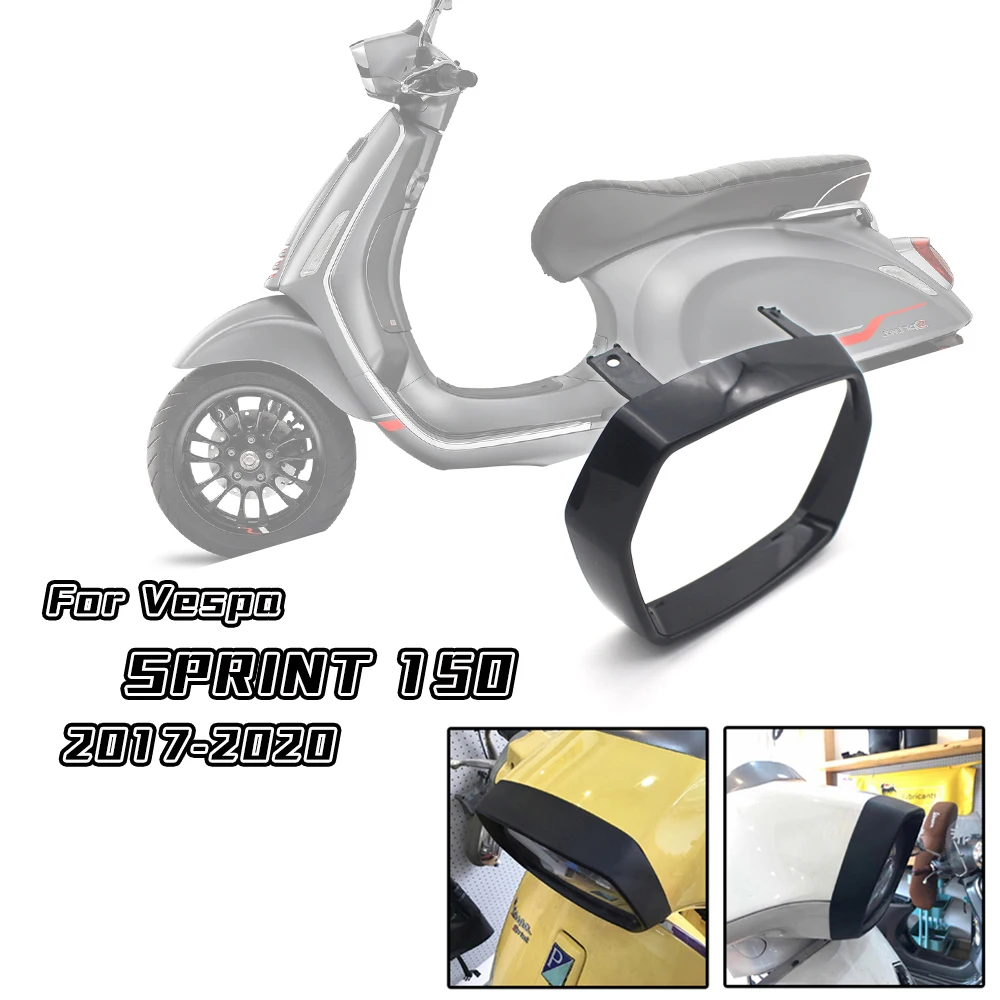 

Headlight Rim Cap Front Lamp Decorative Cover For vespa Sprint 150 2017 2018 2019 2020 2021 2022 2023