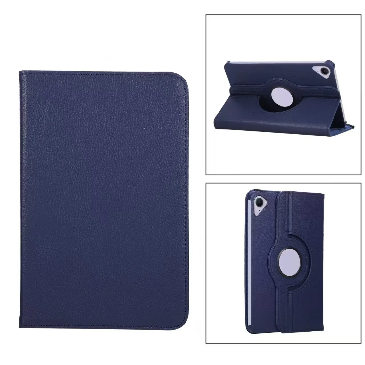 

360 Degree Rotating Tablet Case For Samsung Galaxy Tab S7 FE SM-T730 Stand Leather Cover shell
