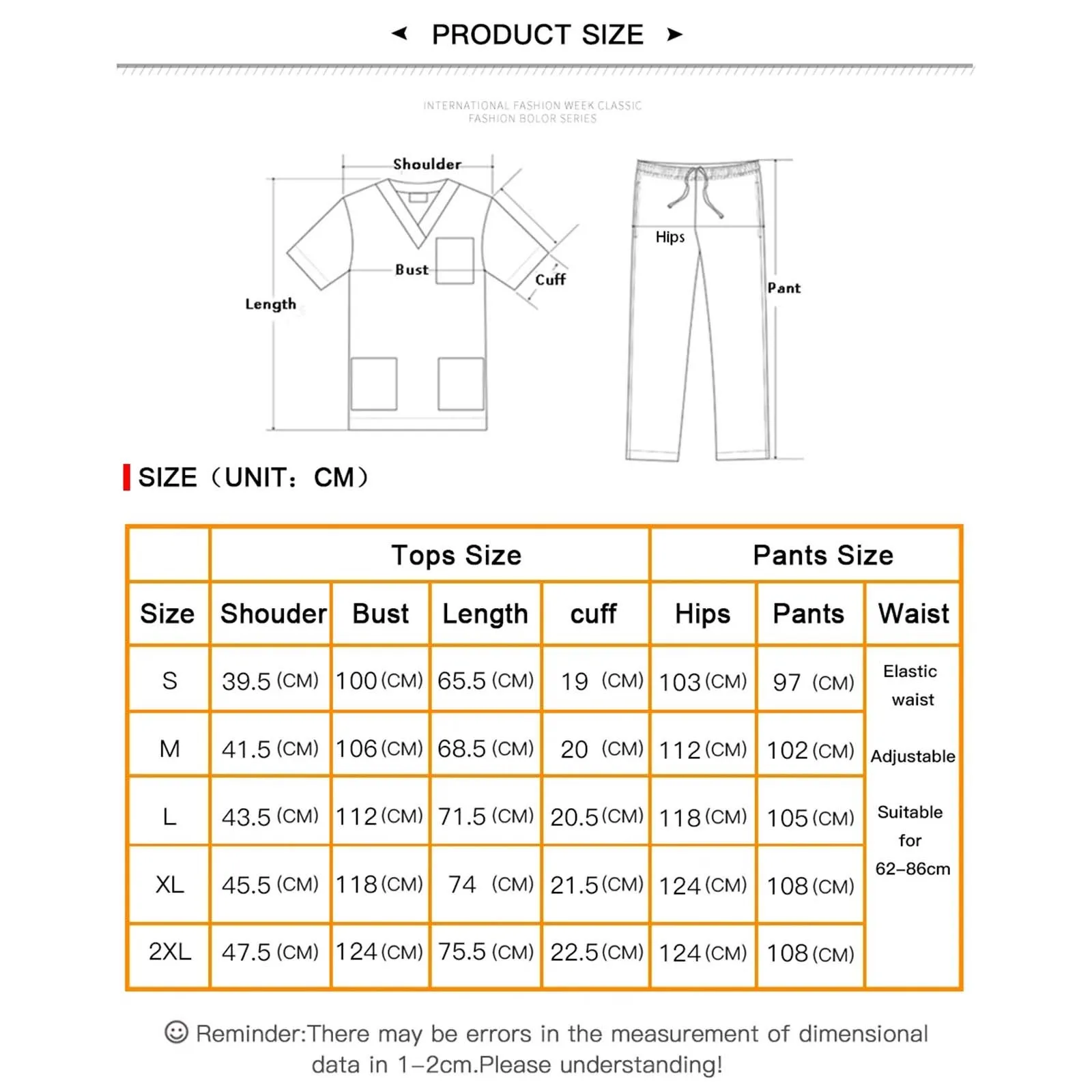 Women Care Workers T-Shirt Scrub Uniform Short Sleeved V Neck Pocket Solid Color Doctor Hospital Lab Workwear Spa Nursing Tops