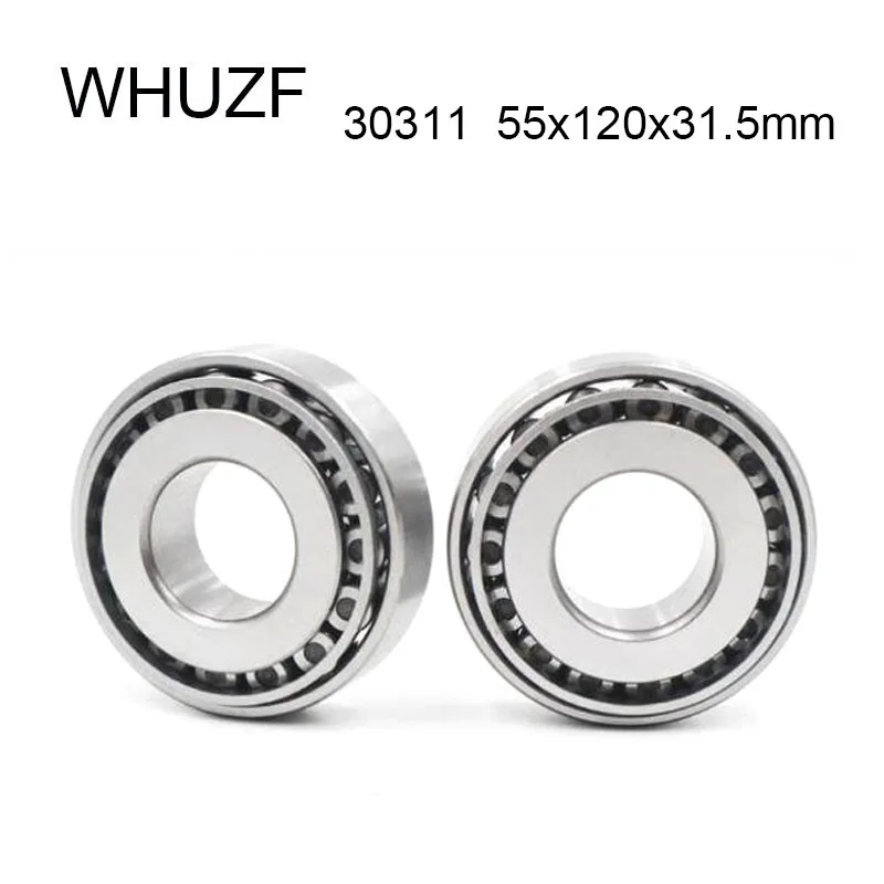 

Free Shipping 30311 Tapered Roller Bearings 55*120*31.5 mm 1/2pcs Tapered Roller Bearings 7311E Speed Bearings