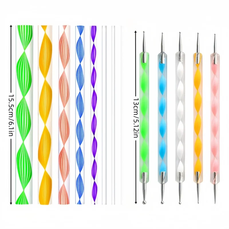 Mandala tools 13pcs/8pcs/5pcs diy graffiti embellishment drawing stick template dot dot drill pen combination