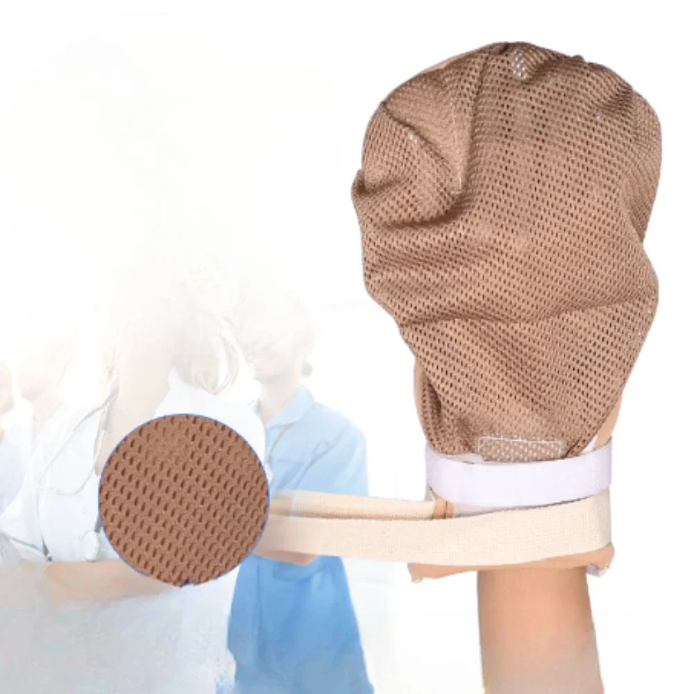 Guantes de seguridad médica portátiles, manoplas ajustables de doble seguridad, transpirables, cómodas, para pacientes, cuidadores de terapia, nuevos