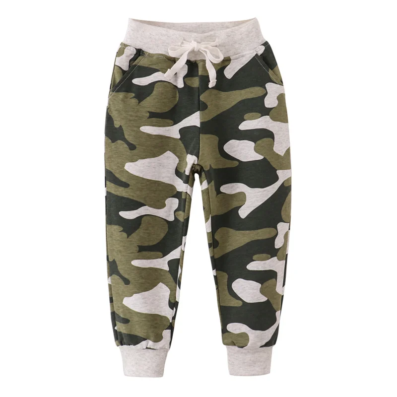 Zeebread 2-7T Baby Boys Sweatpants Camouflage Drawstring  Hot Selling Children\'s Trousers Autumn Spring Kids Pants