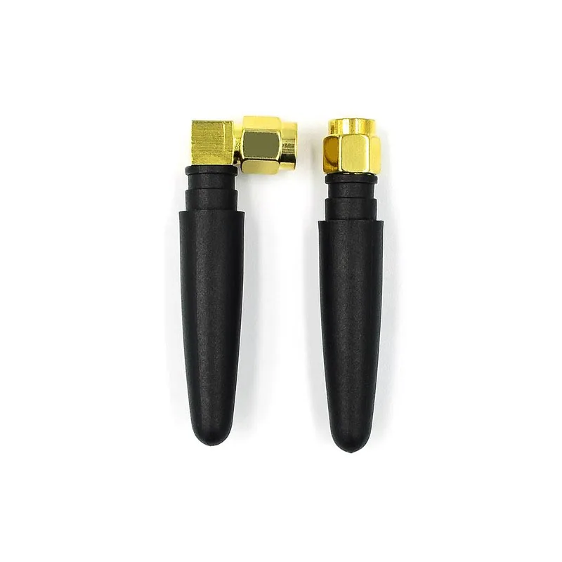 2-200Pcs GSM Antenna SIM900A GPRS 3G Right Angle GSM Antenna Small Pepper Stick Antenna L-shaped SMA