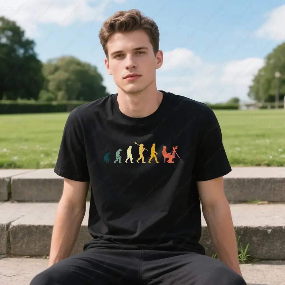 

Funny Filmmaker Film Tee Shirts Gift Unisex Black TShirt Film Producer Graphic Summer Breathable and Comfortable Casual Clothing