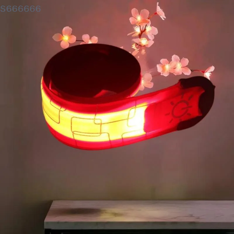 

Safety Rechargeable LED Light Band; Outdoor Night Cycling and Running Wristband; Warning Arm and Leg Sports Belt.