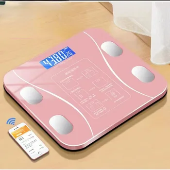 인체 초정밀 계량기 스마트 블루투스 체지방 체중계, 신장 및 지방 감소, 특수 전자 체중계, 홈 무게추 체중계