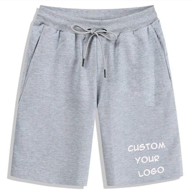 New Men Shorts Pants Casual Jogging Slim Fit Sport Short Pants Trousers Custom Your Logo