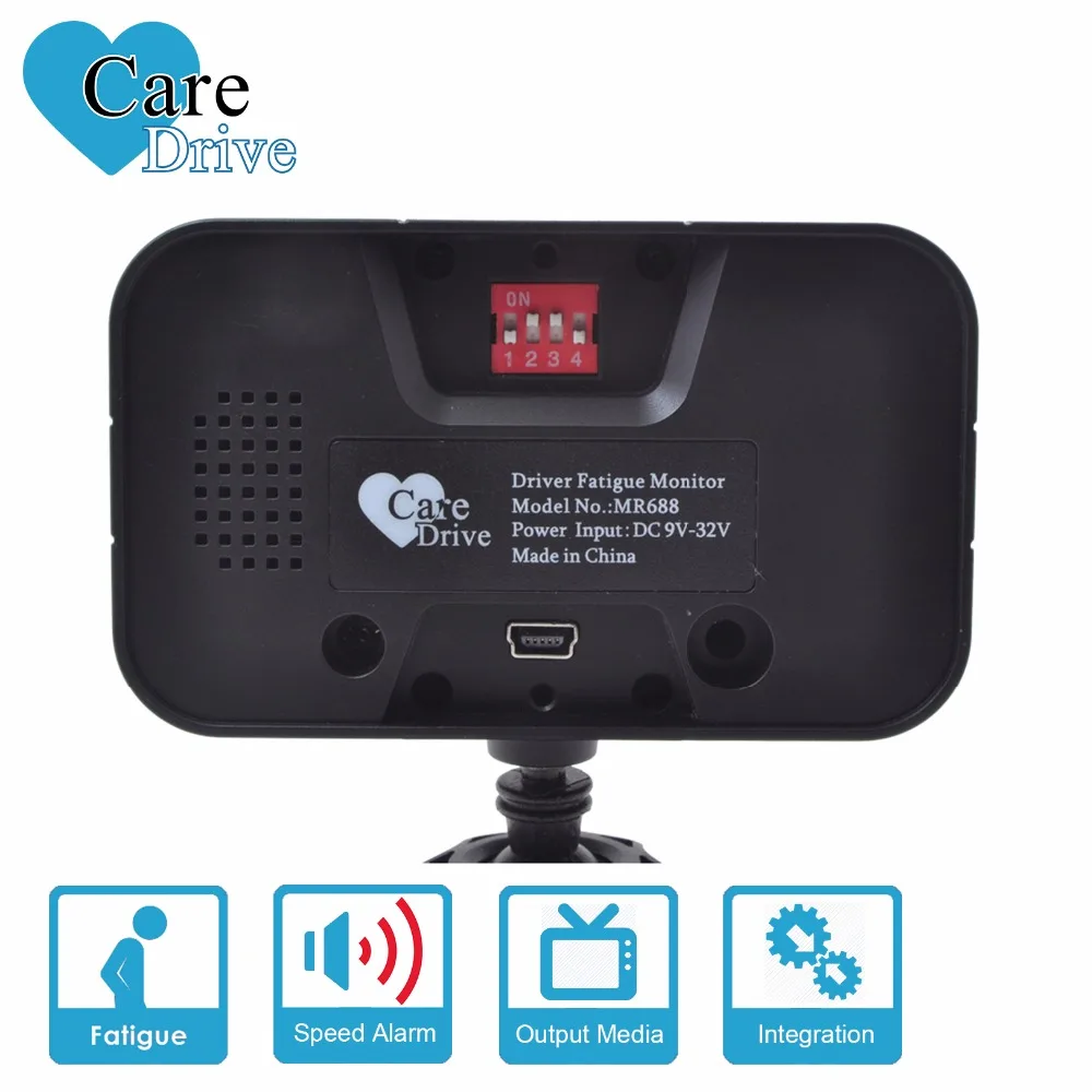 CareDrive MR688 Driver Drowsiness Detection System Anti-Sleep Alarm & Fatigue Warning for Safe Driving