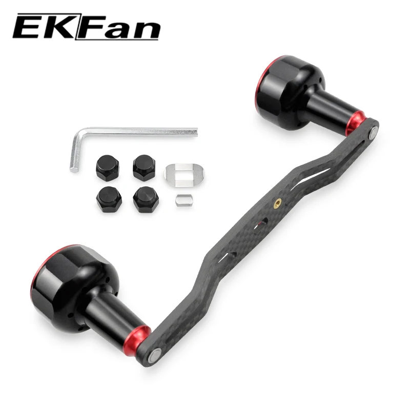 Mango de carbono EKFan ultraligero 140mm para caña de casting - imagen 5