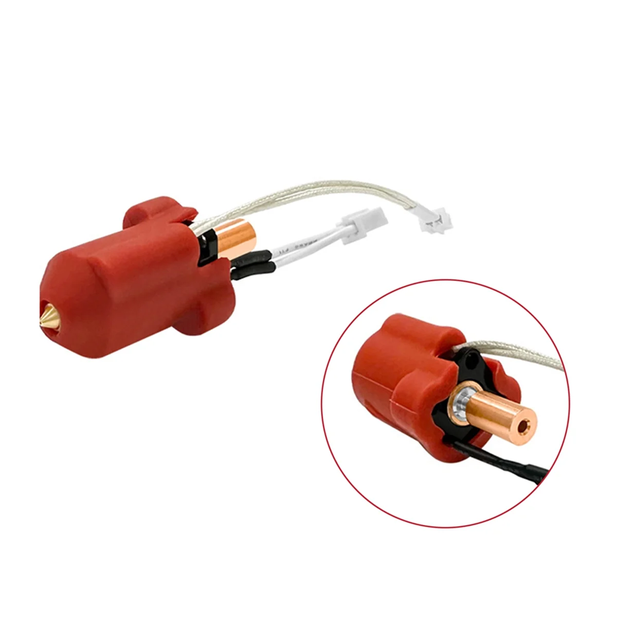 For V3 KE Hotend Kit CrZrCu Nozzle, Suitable 3D Printer Accessories