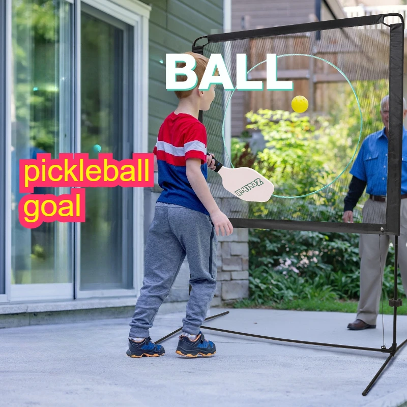 Portable Pickleball Goal Set Outdoor Practice Shuttlecock Goal Sets Multifunctional Durable Nets Professional Sports Accessory