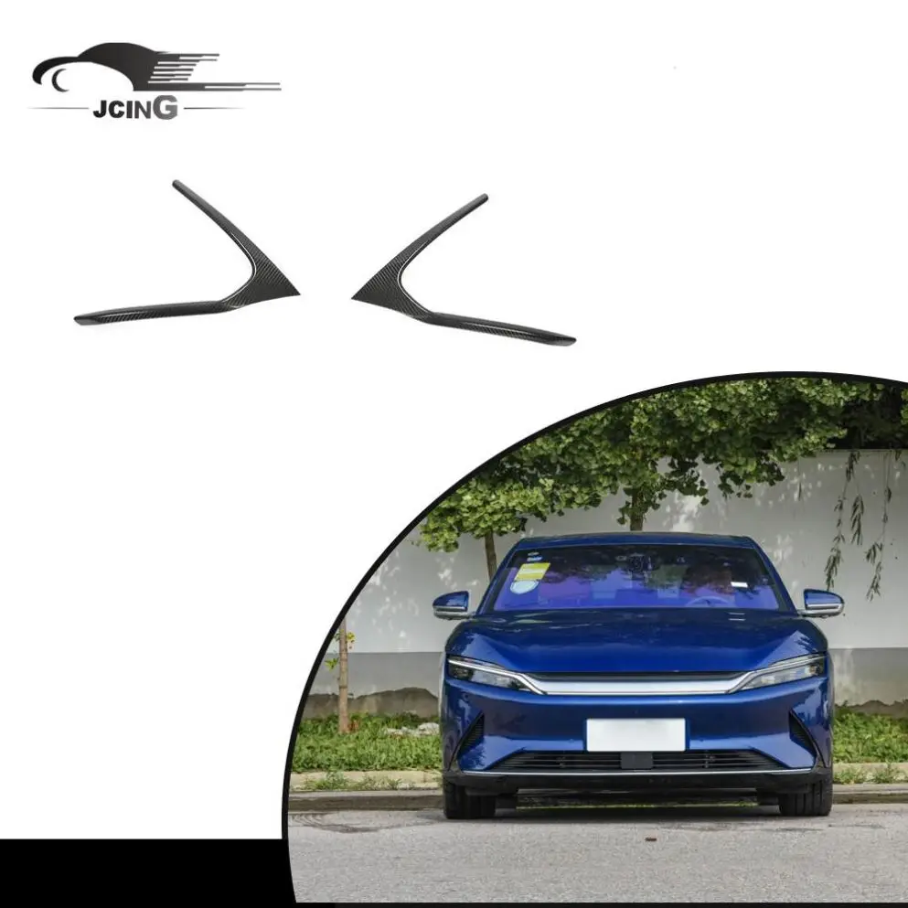 

Suitable for JCSPORTLINE pure carbon fiber front bumper fins are suitable Suitable for BYD Han E-SEED GT 2020