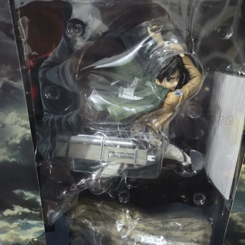 【In stock】 Kotobukiya ARTFX J Eren Yeager Original Anime Figure Attack on Titan Figurine Collection Model Toy