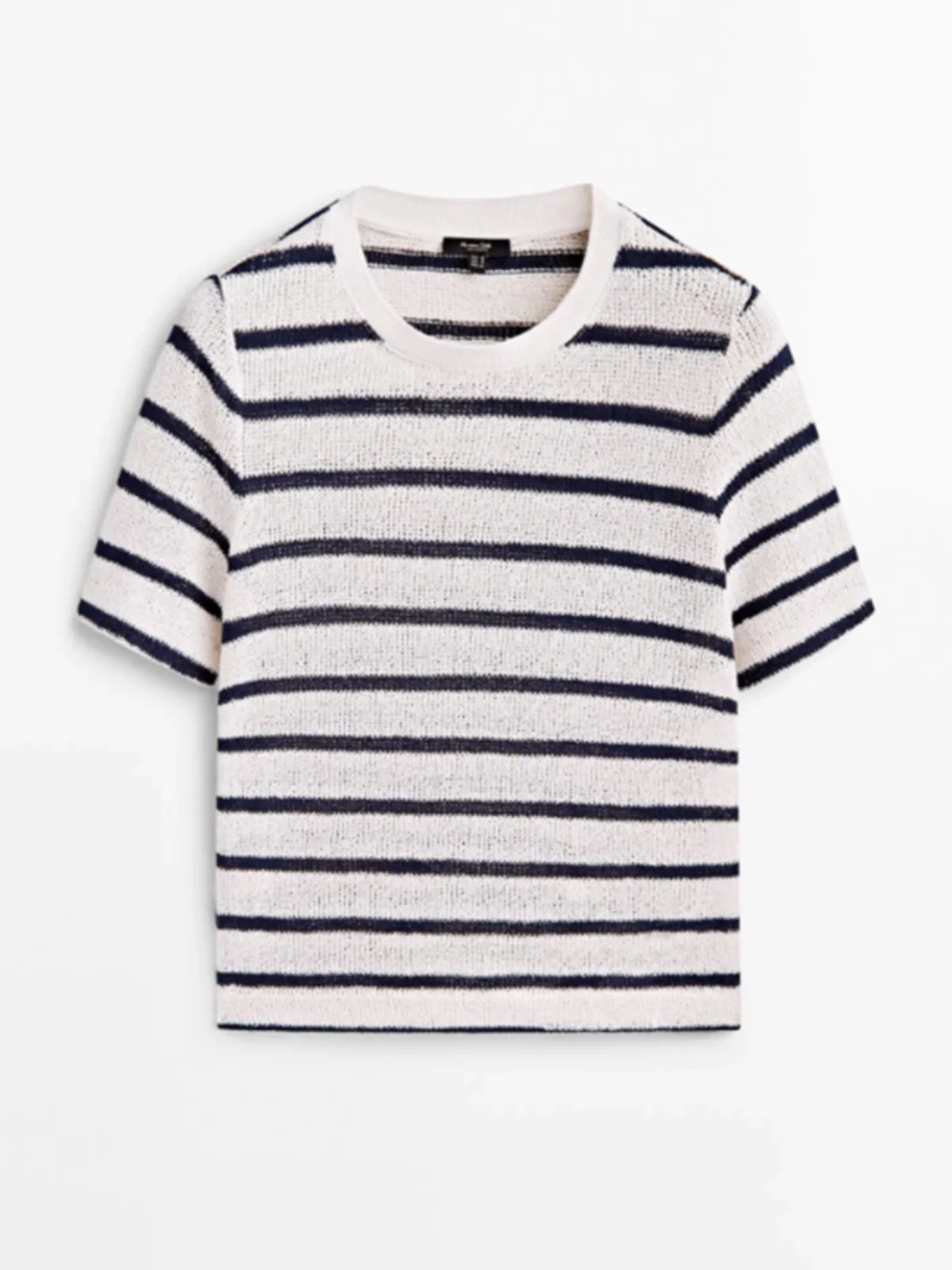 편안한 코튼 라운드 네 텍스처 티셔츠 조끼 버전 여성 캐주얼 출퇴근 탑 여름 신상품 MD2023