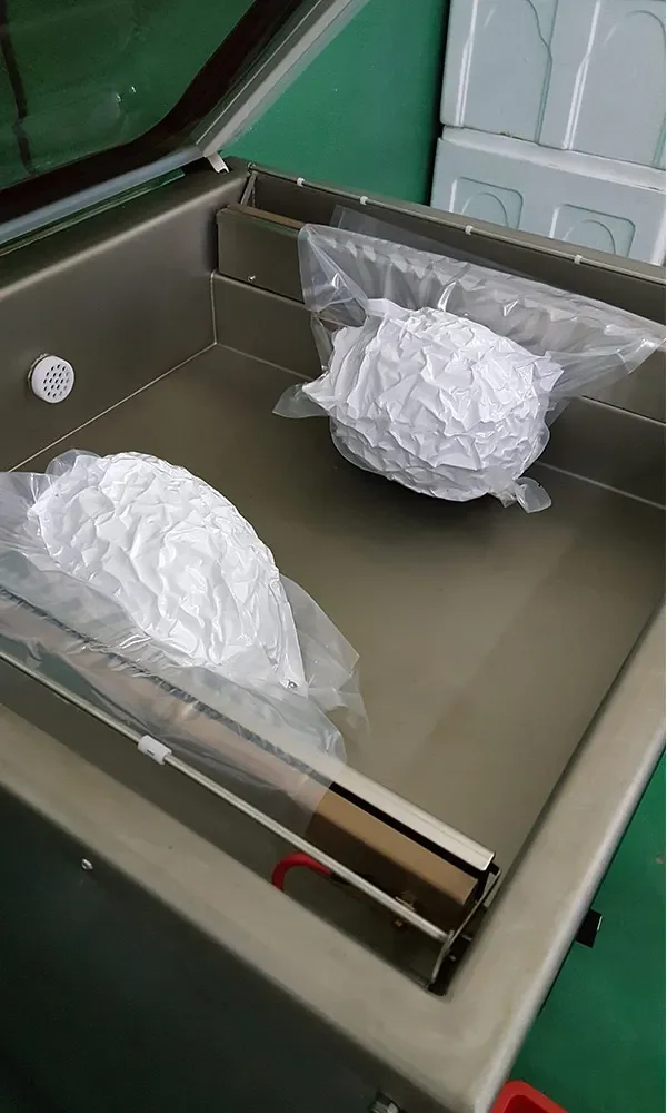 Automatische dubbele kamer vacuümverpakkingsmachine Durian