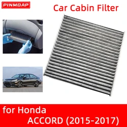 Car Cabin Air Filter for Honda Accord 2015-2017 Auto Filters Carbon Fiber P3875WS 80219-SHJ-A01 80292-SDA-407 80292-SDA-A01