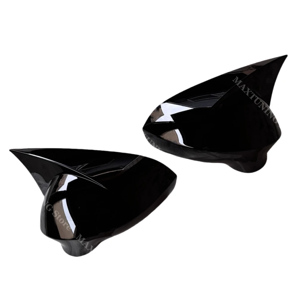 Side Rearview Mirror Cover For SEAT Ibiza 2008-2024 MK4 MK5 FR Cupra TSI TDI MPI TGI SC ST ABS UV Coat Rear View Cap Decoration - view 6