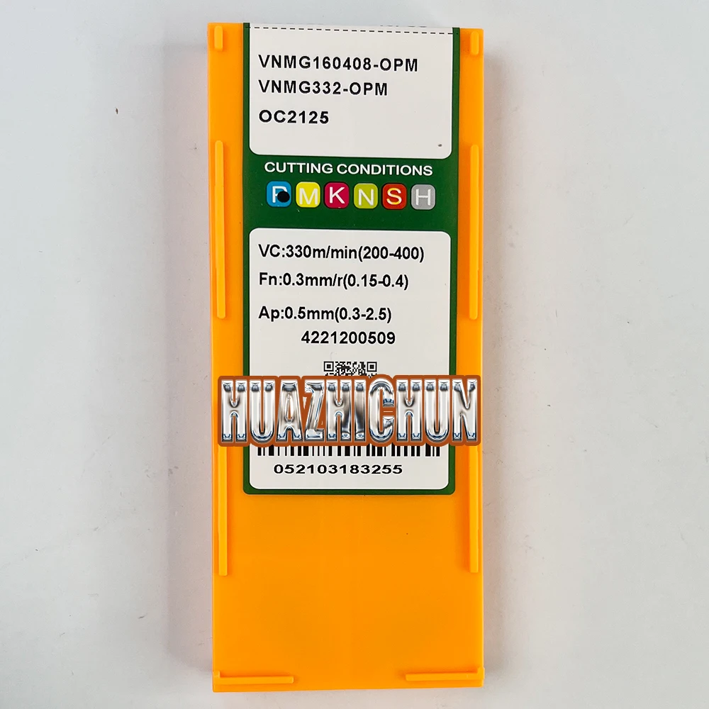 Huazhicheng VNMG160408-OPM OC2125 إدراج كربيد باستخدام الحاسب الآلي ل P