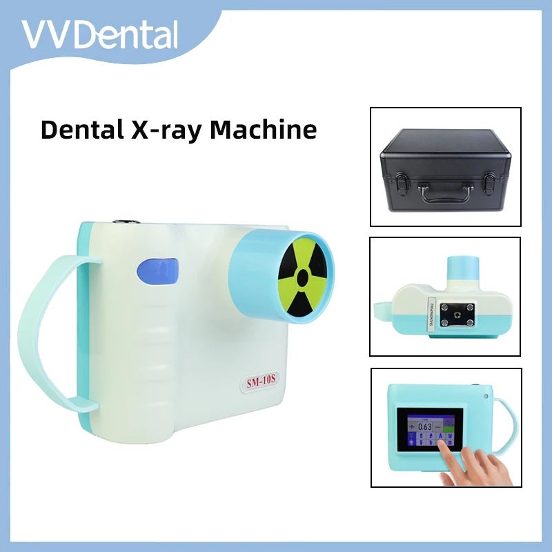 

VVDental X-ray Unit Portable Handheld Digital High Frequency X-Ray Machine RVG Sensor Dental X-Ray Camera Dentistry Equipmet