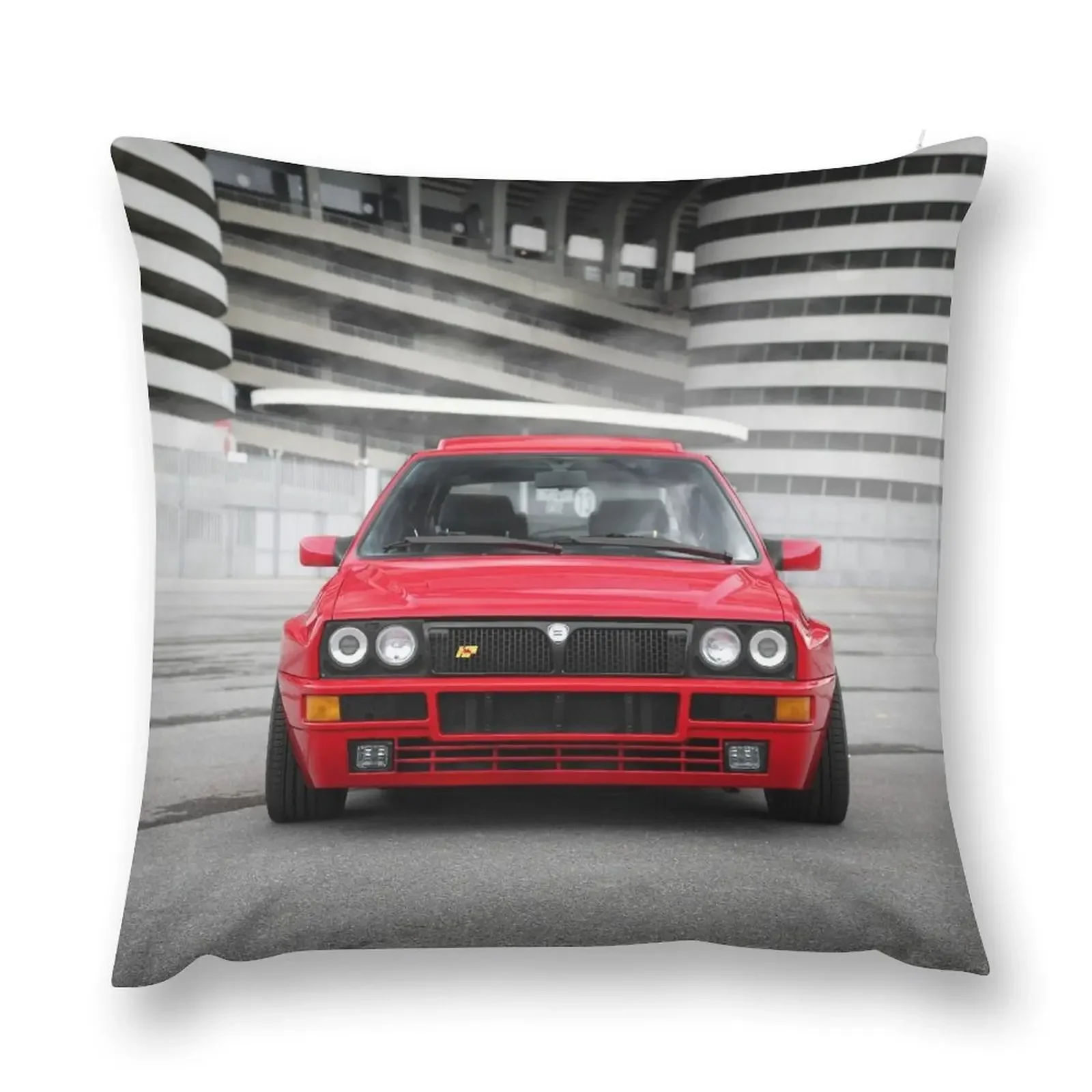 

lancia delta integrale hf rally story Throw Pillow Luxury Pillow Case Plaid Sofa Luxury Living Room Decorative Cushions pillow