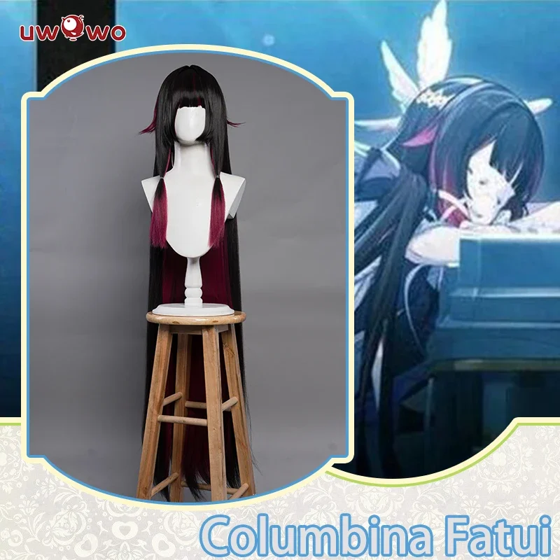 Columbina Cosplay Wig Game Genshin Impact Cosplay Wig Fatui Cosplay Wig Columbina Halloween