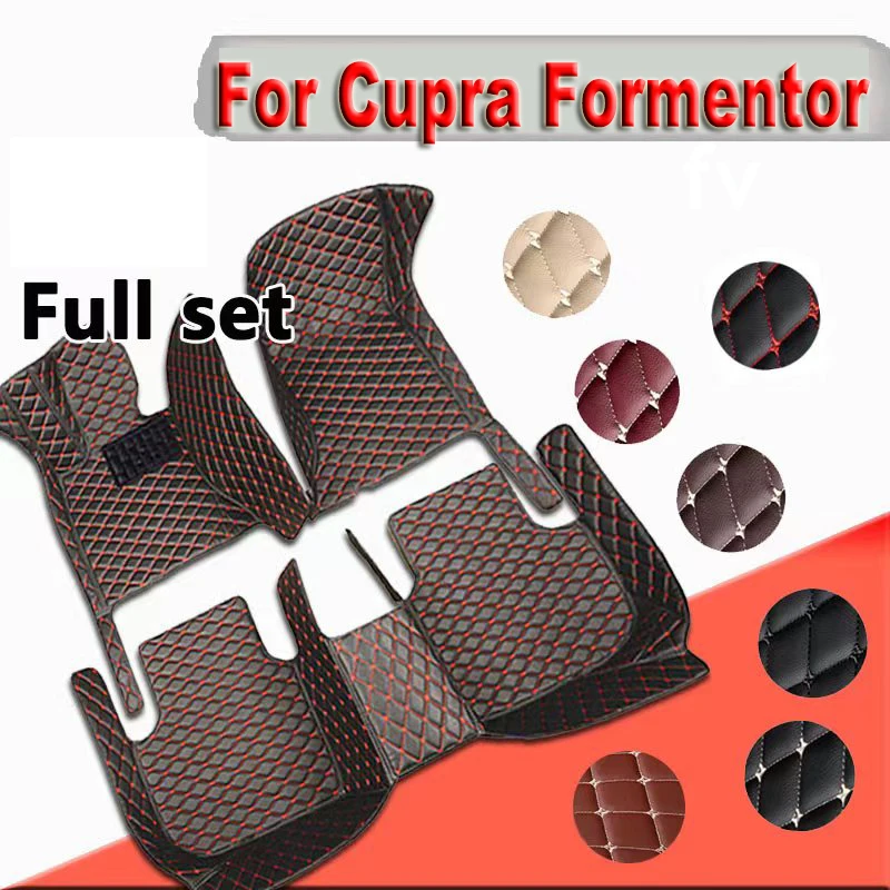 Non-hybrid Vehicle Car Floor Mats For Cupra Formentor 2021~2023 Waterproof Protective Pads Carpet Car Mats Floor Car Accessories