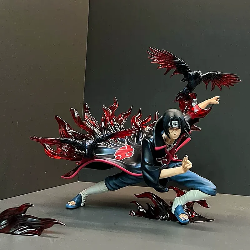 In Stock Limited Edition Original Animation One Piece Anime Figure Uchiha Sasuke Collectible 23cm Gk Model Gifts