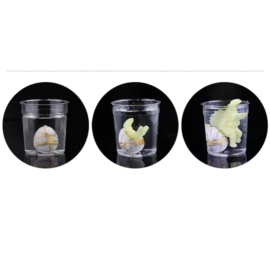Fantastic Hatching Egg Dino Growing Toy Mini Animal Figures Water Expansion for Kids Gift and Fun Education