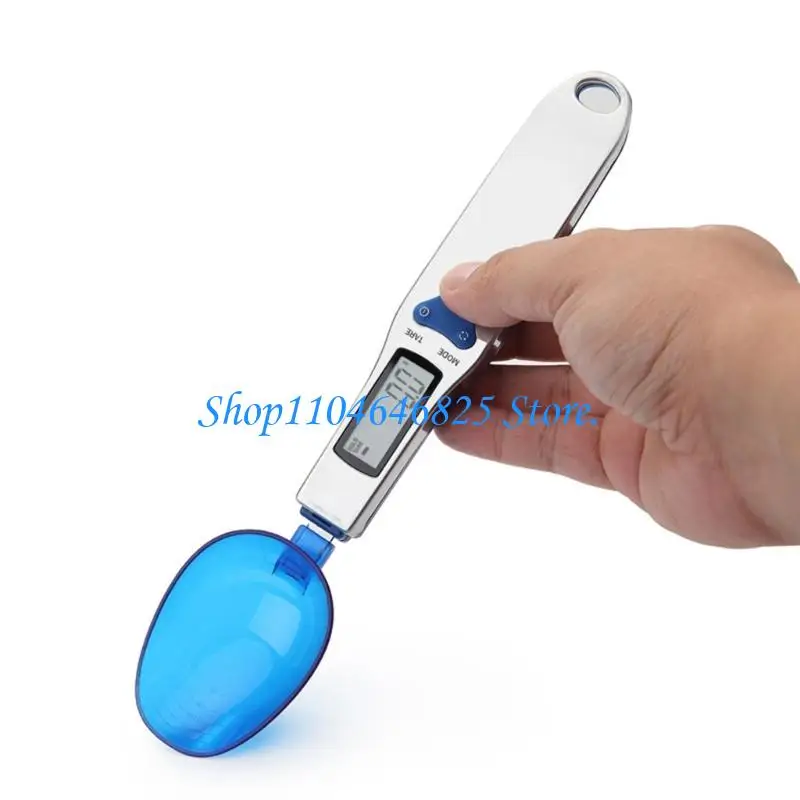 Electronic Weighing Scale with 3 Included Measuring Spoons for Precise Measurement Kitchen Accessory