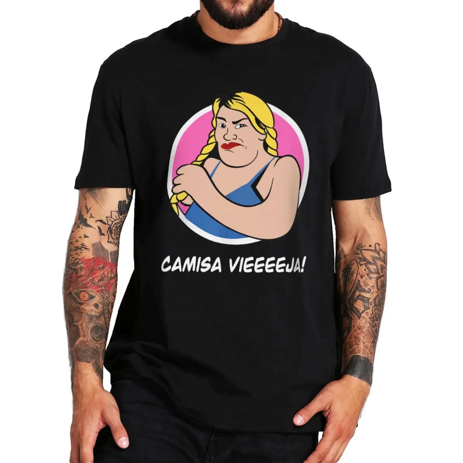 Wendy Guevara T Shirt Funny Spanish YouTuber Fans Short Sleeve 100% Cotton Unisex Summer Soft T-shirts EU Size