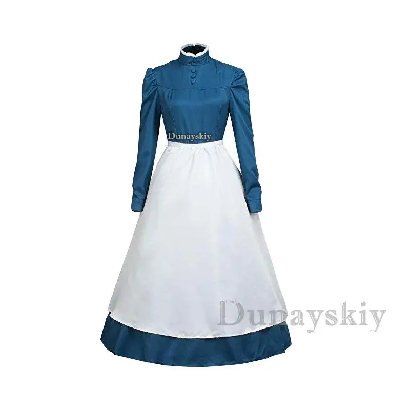 Anime Cosplay Kostuum Vrouwen Sophie Jurk Uniform Maskerade Verjaardag Kerst Role Party Verkleedgeschenken