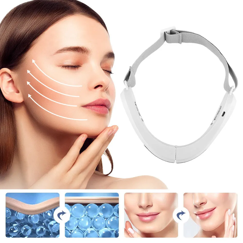 V-Face Beauty Device Micro-current Face Shaping Machine for Facial Lifting and Firming Intelligent Facial Massager USB Charging