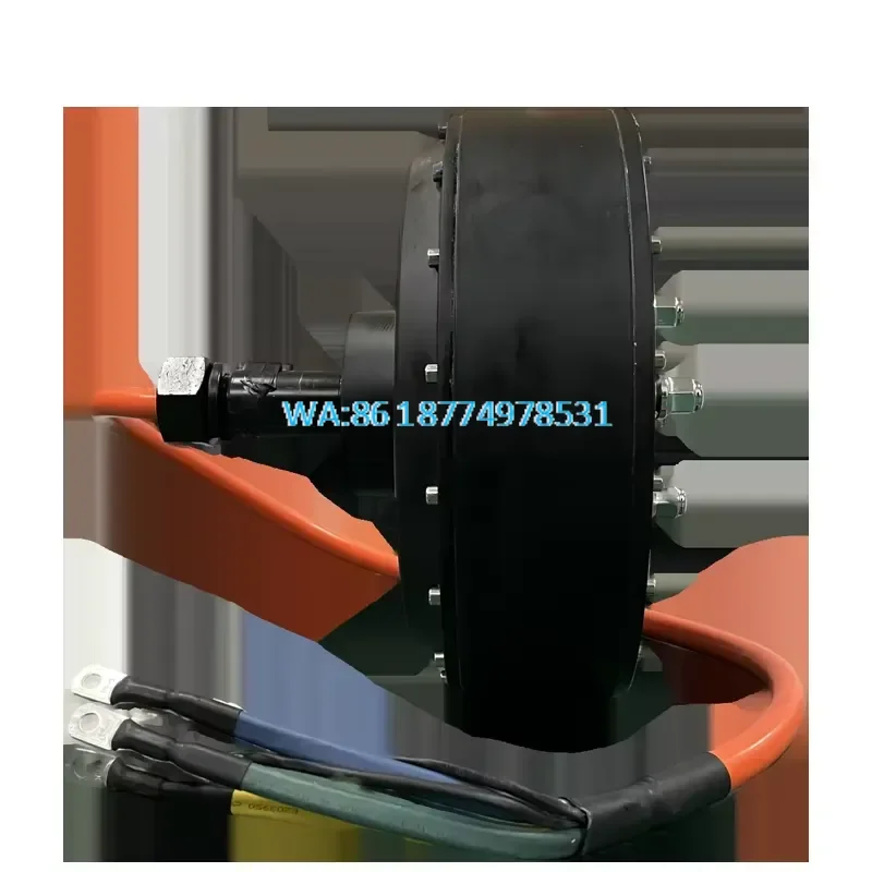Wmwmnu QS 273 6000W 45H V2 Single Shaft BLDC Hub Motor for Four Wheels EV