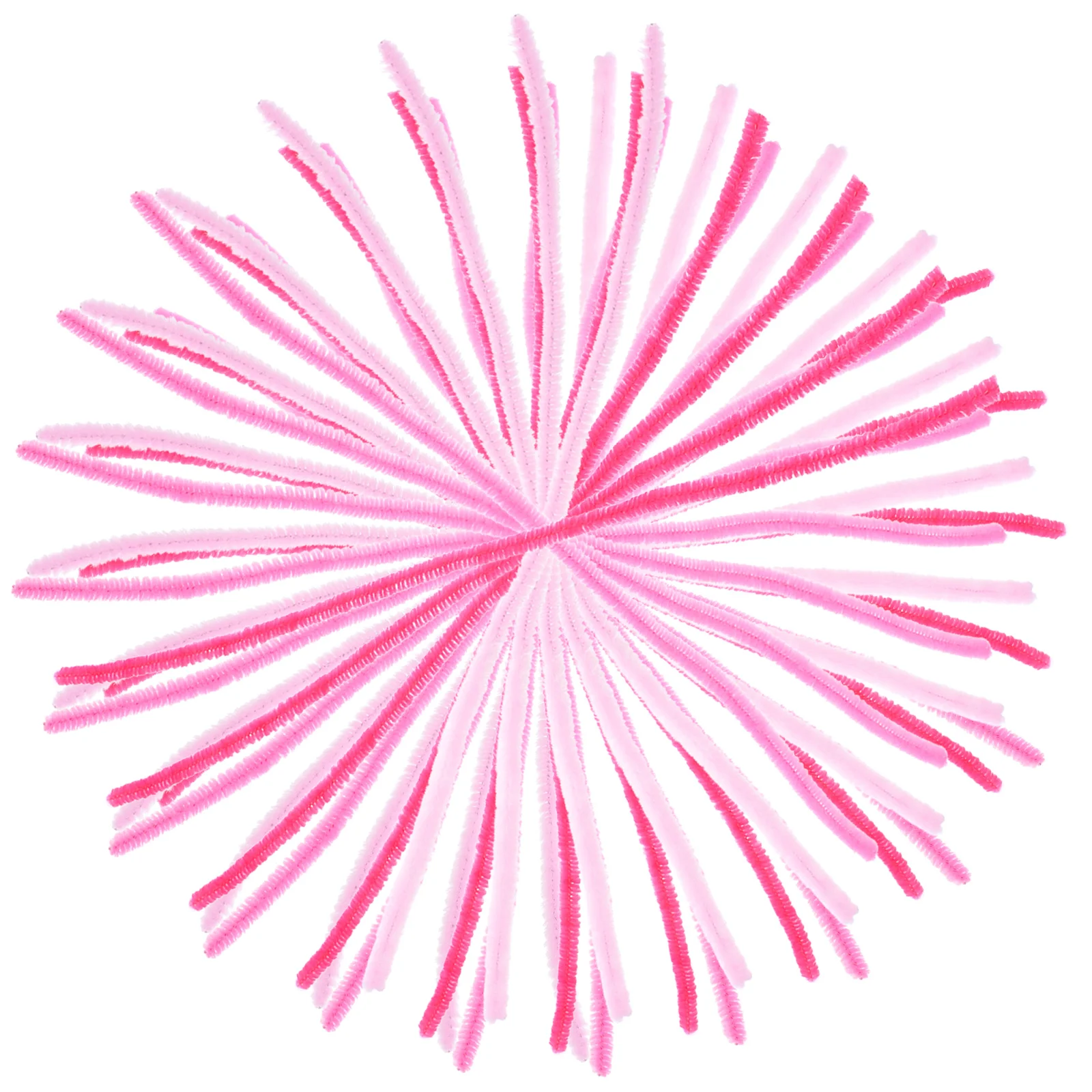 

100Pcs Twisty Craft Stems - Multicolor Chenille DIY Materials - Bendable Pipe Cleaners for Creative Art Projects - Kids Crafting