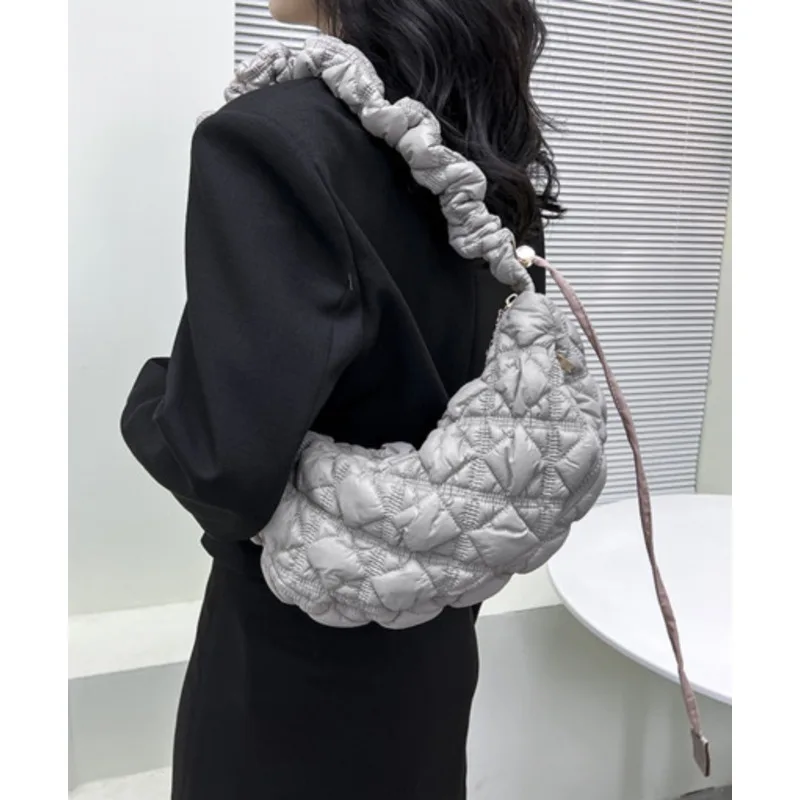 Bolso de hombro para mujer, bandolera informal de alta calidad, de lujo, versátil