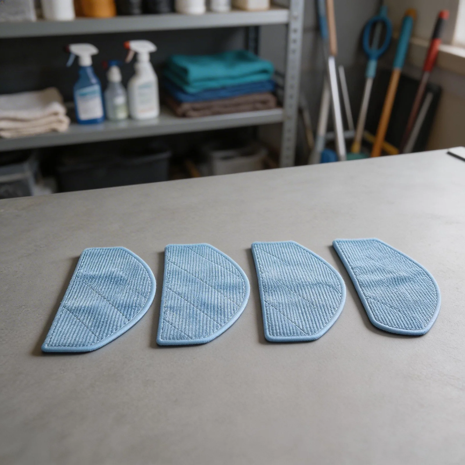 Replacement Microfiber Mop Cloths for For uninell UR1 Robot Vacuum Cleaner Designed for Compatibility and Reliability