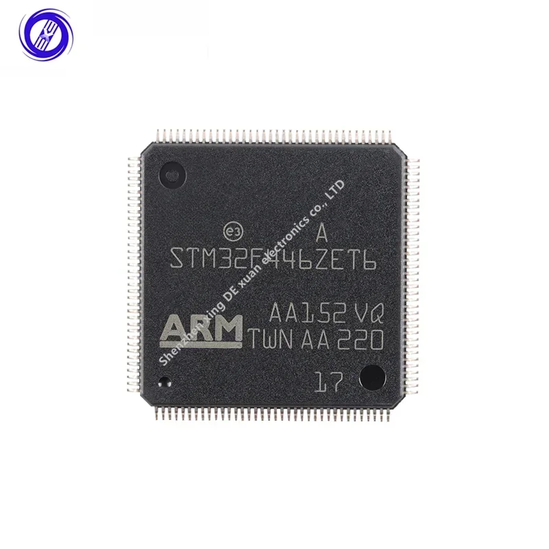 Microcontrolador original STM32F446ZET6 LQFP-144 ARM Cortex-M4 de 32 bits-MCU