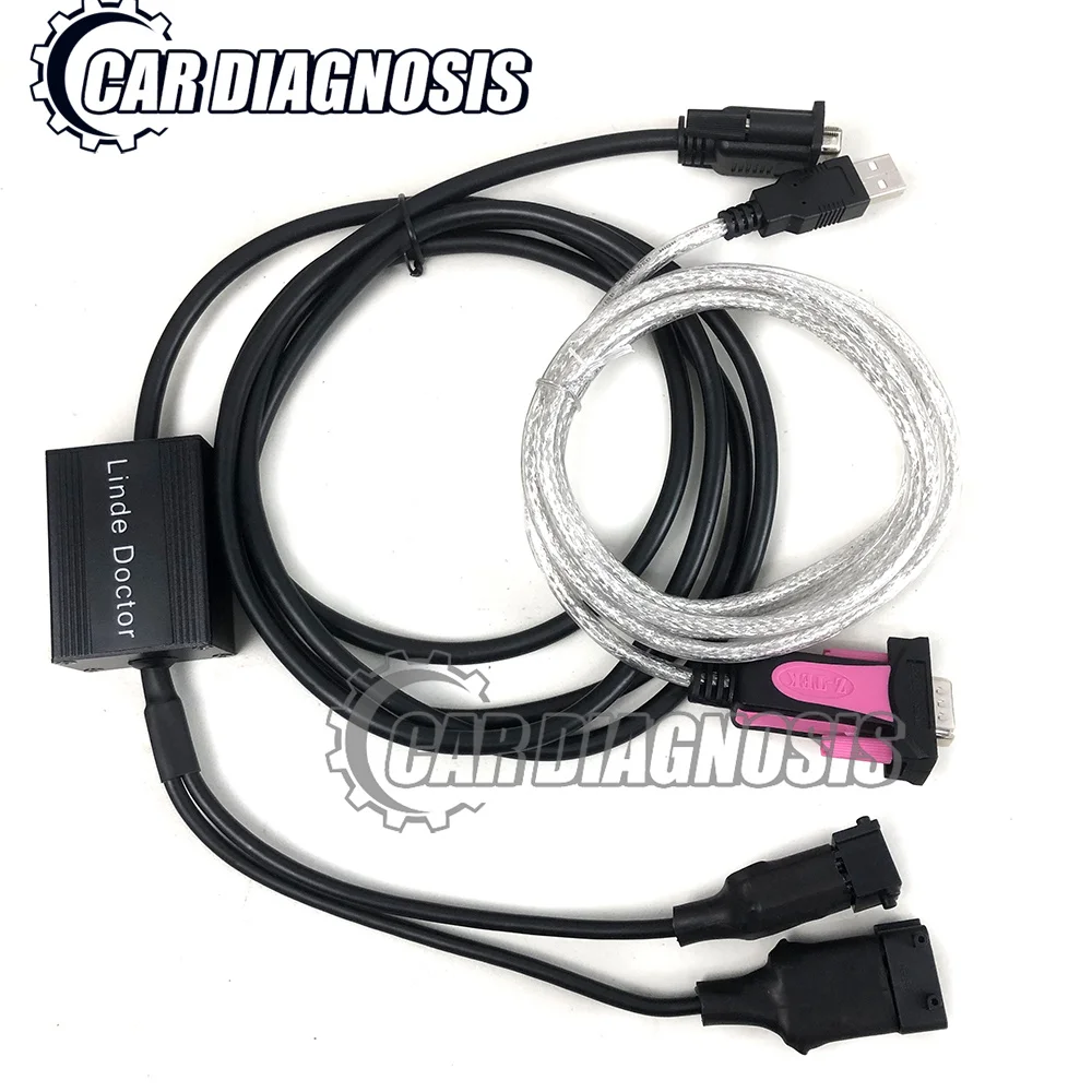 

for Linde Doctor Diagnostic Cable Connectors USB Forklift Tractor Pallet stacker for linde Electric truck (E) LPG truck