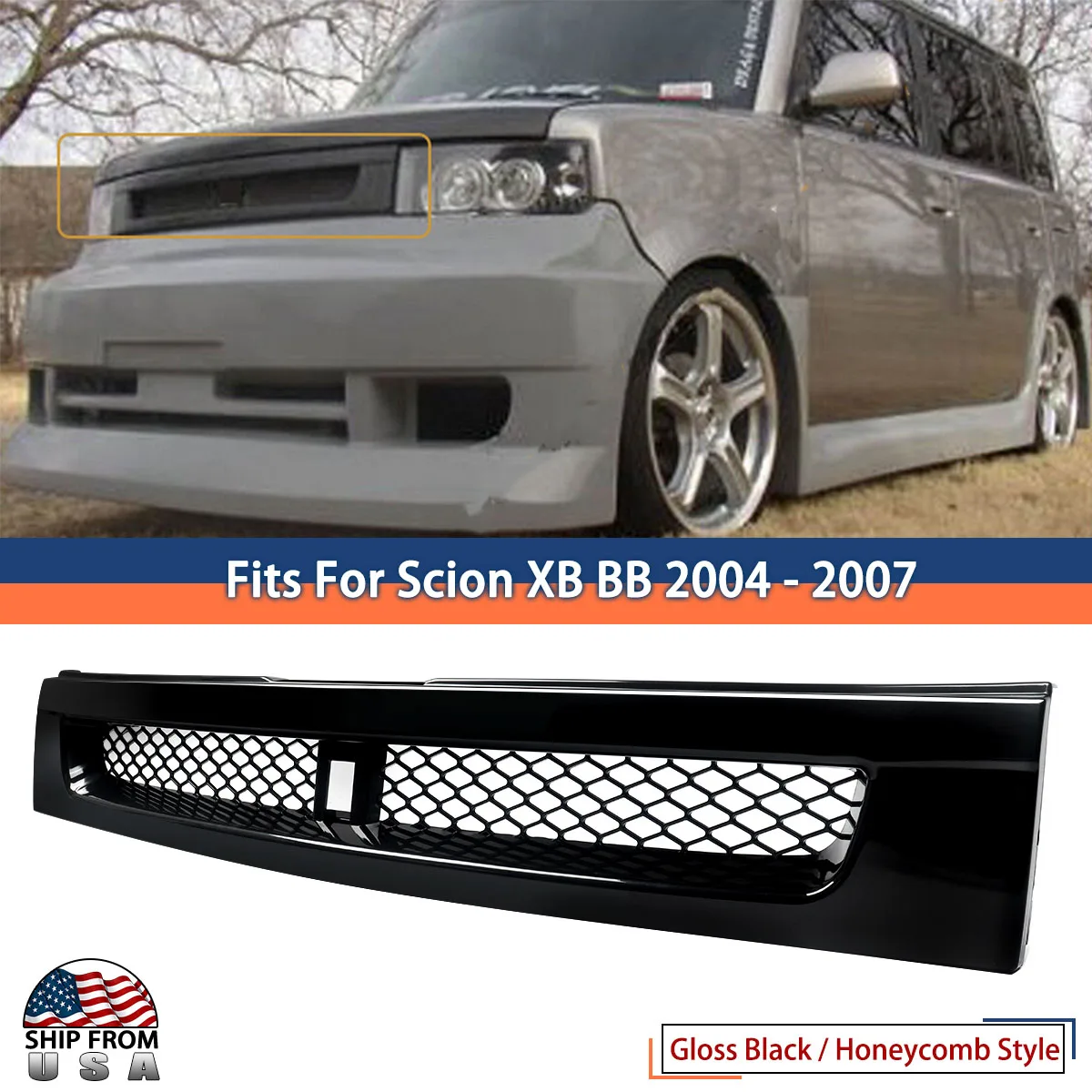 Gloss Black Grill F… - image