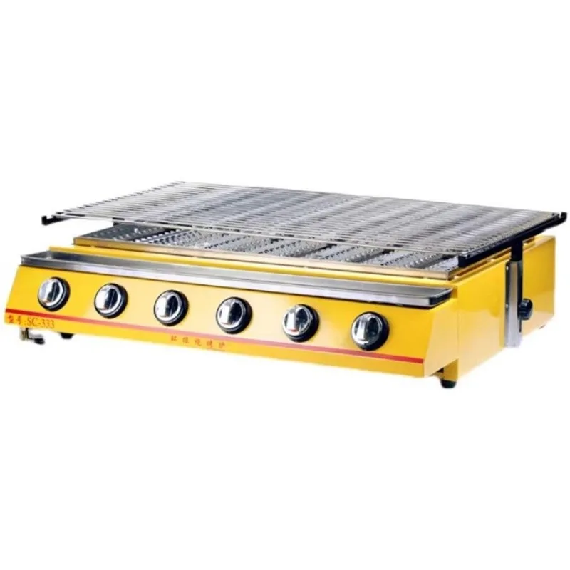 Stall Commercial Natural Gas Outdoor Oysters BBQ Oven